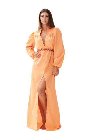 CHEMISIER MARAVILLA ALBICCOCA