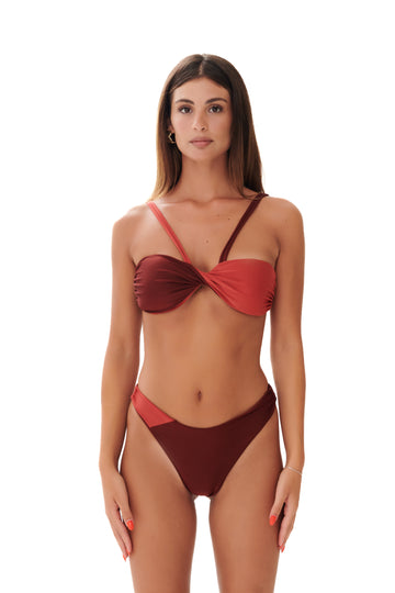 BIKINI DEMETRA TERRACOTTA